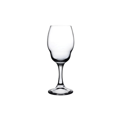 Close up detail of Heads Up Set of 2 White Wine Glasses | Provenance & Patina