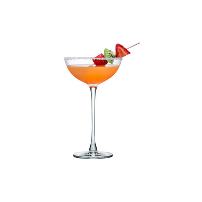 Product shot of Hepburn Set of 2 Coupe Glasses | Provenance & Patina