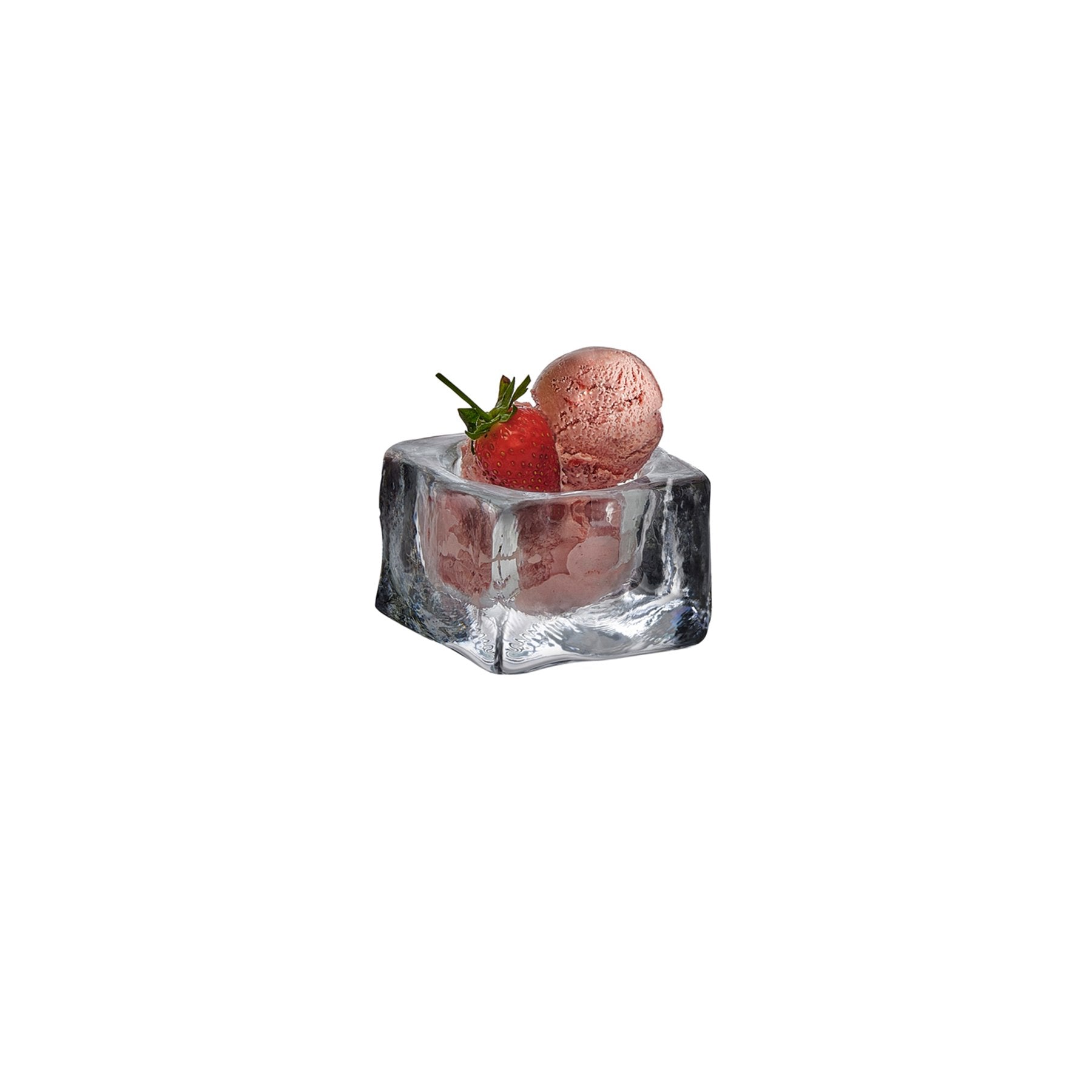 Product shot of Ice Cube Ice Cream Cup Square Barware | Provenance & Patina