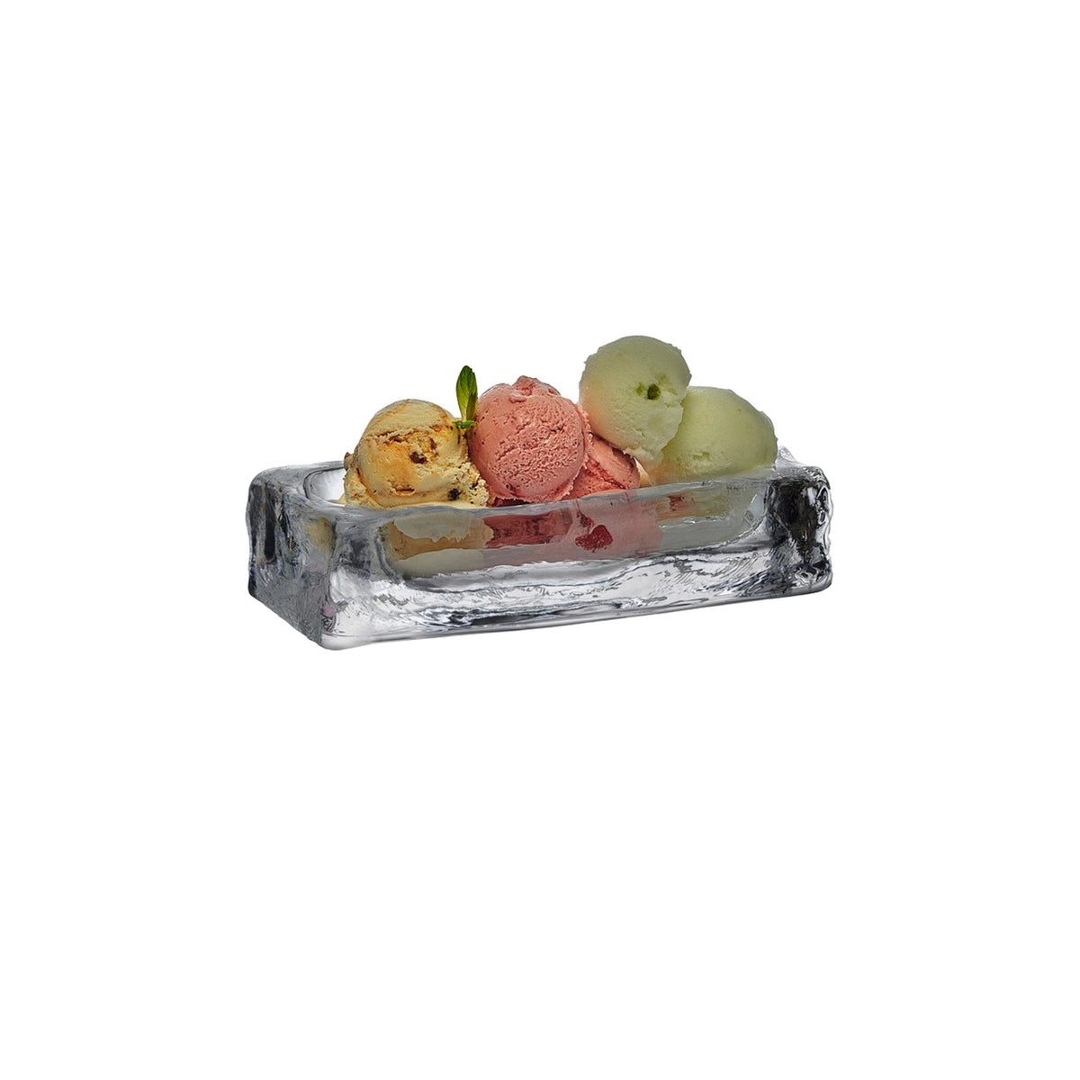 Product shot of Ice Cube Ice Cream Cup Rectangular Barware | Provenance & Patina