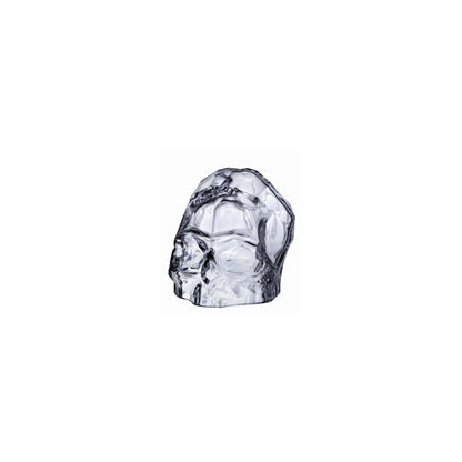 Product shot of Memento Mori Faceted Skull Clear Small Barware | Provenance & Patina