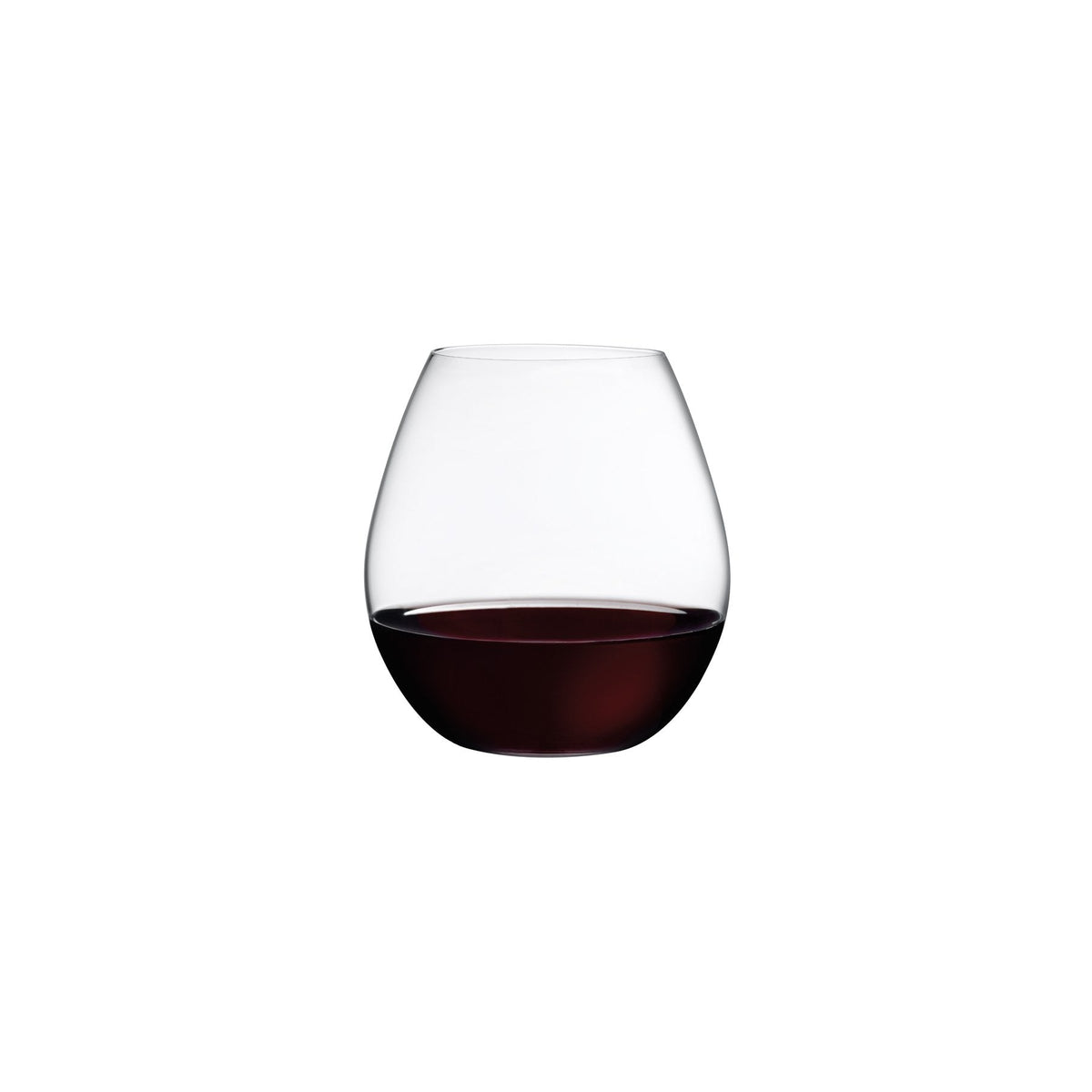 Elegant NUDE Glass Pure Bourgogne wine glass showing its delicate crystal silhouette against a light background.