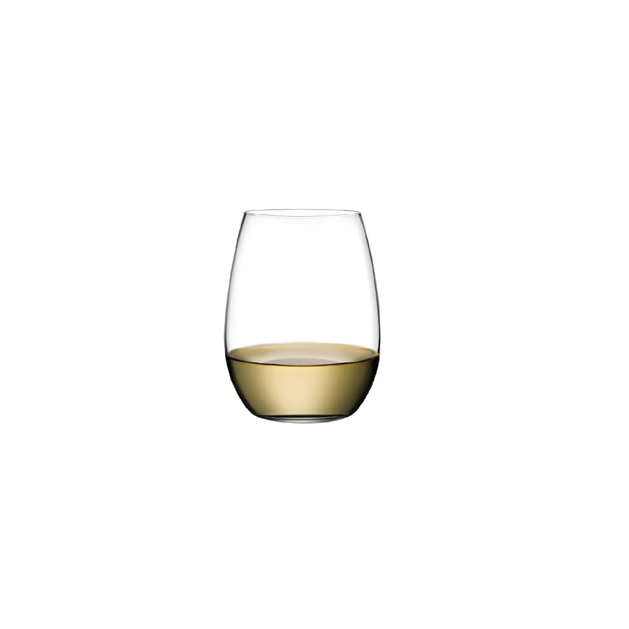 Single NUDE Glass Pure crystal white wine glass against a clean white background.