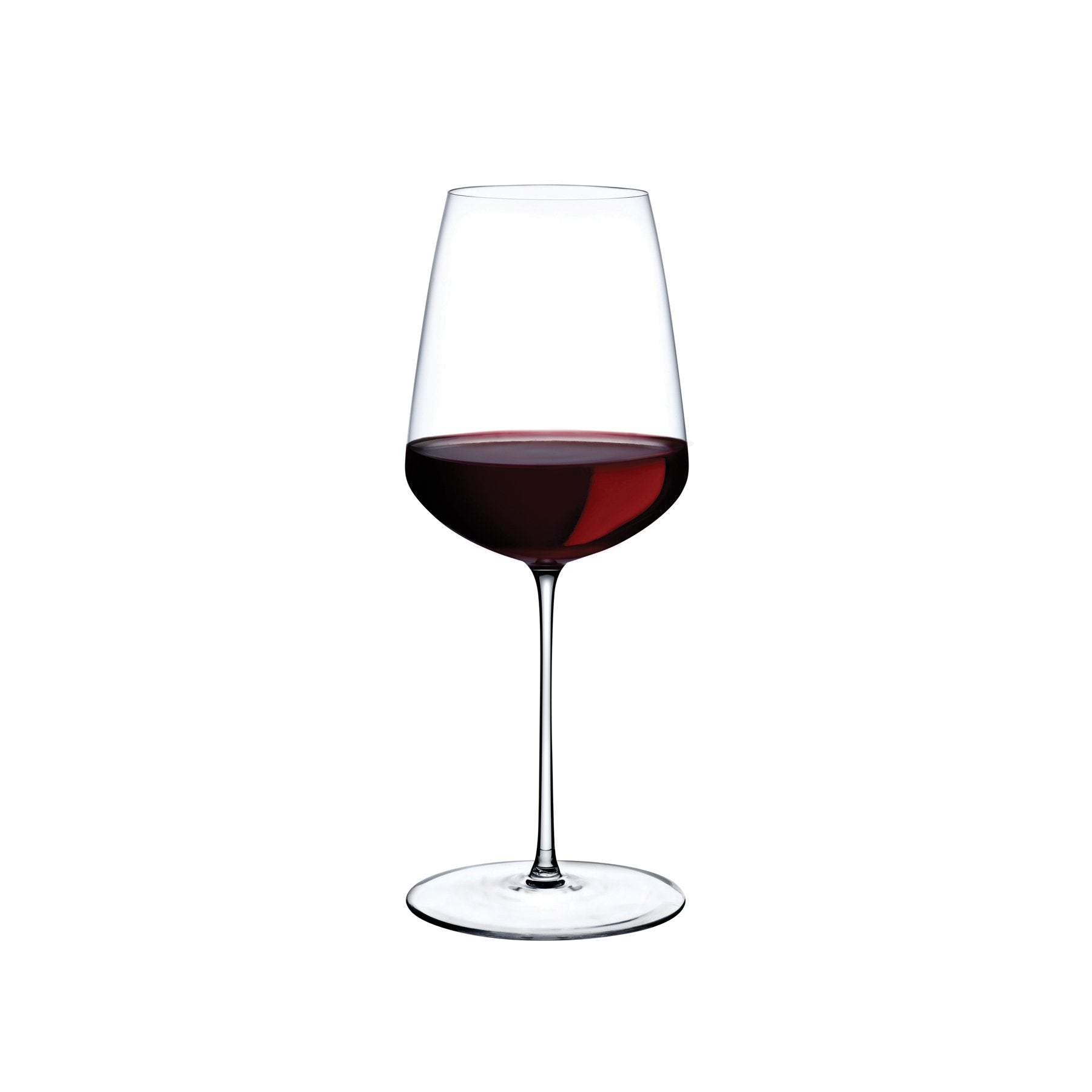 NUDE Glass Stem Zero Powerful red wine glass in elegant lead-free crystal.