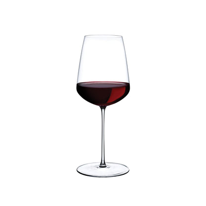 NUDE Glass Stem Zero Powerful red wine glass in elegant lead-free crystal.