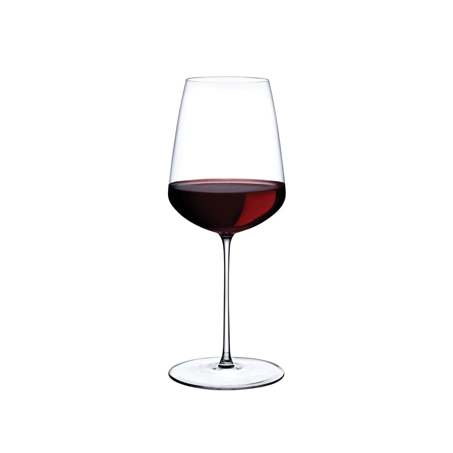 NUDE Glass Stem Zero Powerful red wine glass in elegant lead-free crystal.