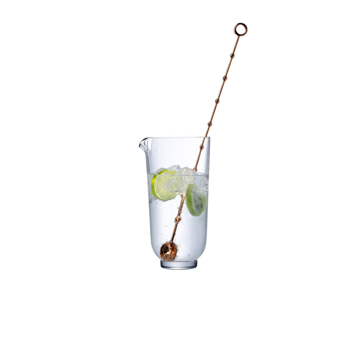 Product shot of Hepburn Mixing Glass with Metal Stirrer | Provenance & Patina