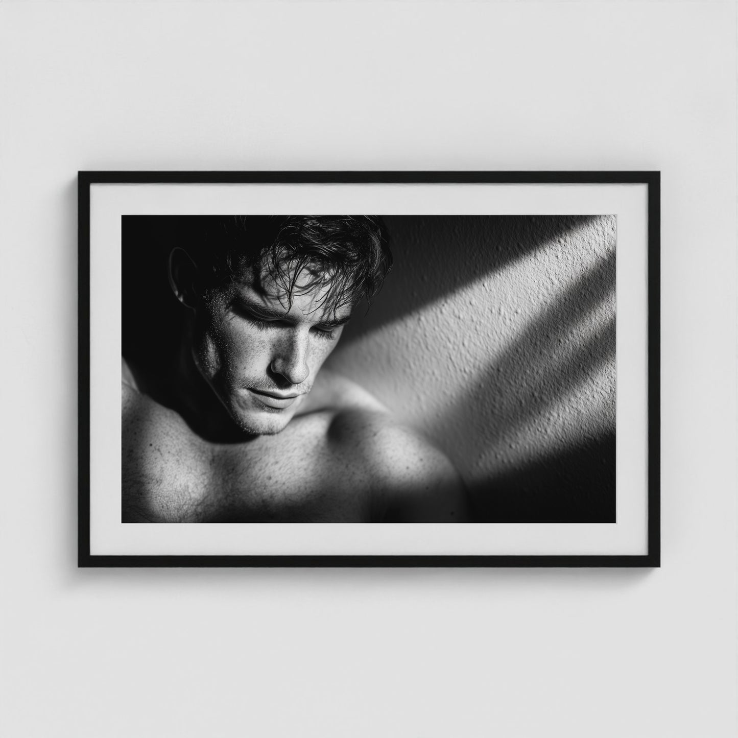 Private Pause 36x24 Black Landscape Box Frame