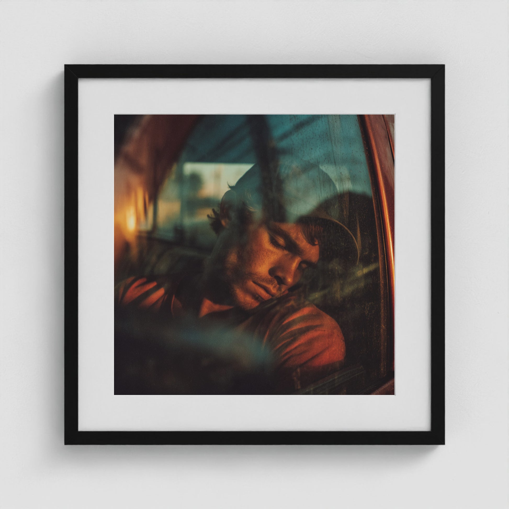 Ranch Siesta 20x20 Black Square Box Frame