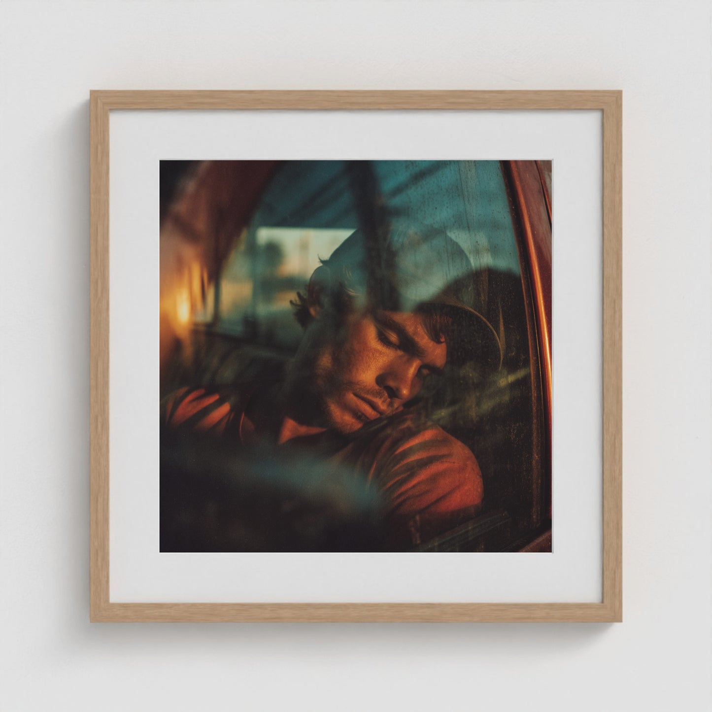Ranch Siesta 20x20 Natural Square Box Frame