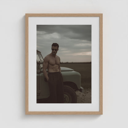 Rover Field Notes - No. 1 18x24 Natural Portrait Box Frame