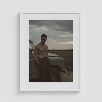 Rover Field Notes - No. 1 18x24 White Portrait Box Frame