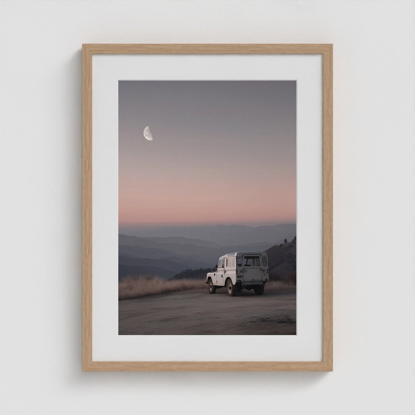 Rover Field Studies - No. 11 18x24 Natural Portrait Box Frame
