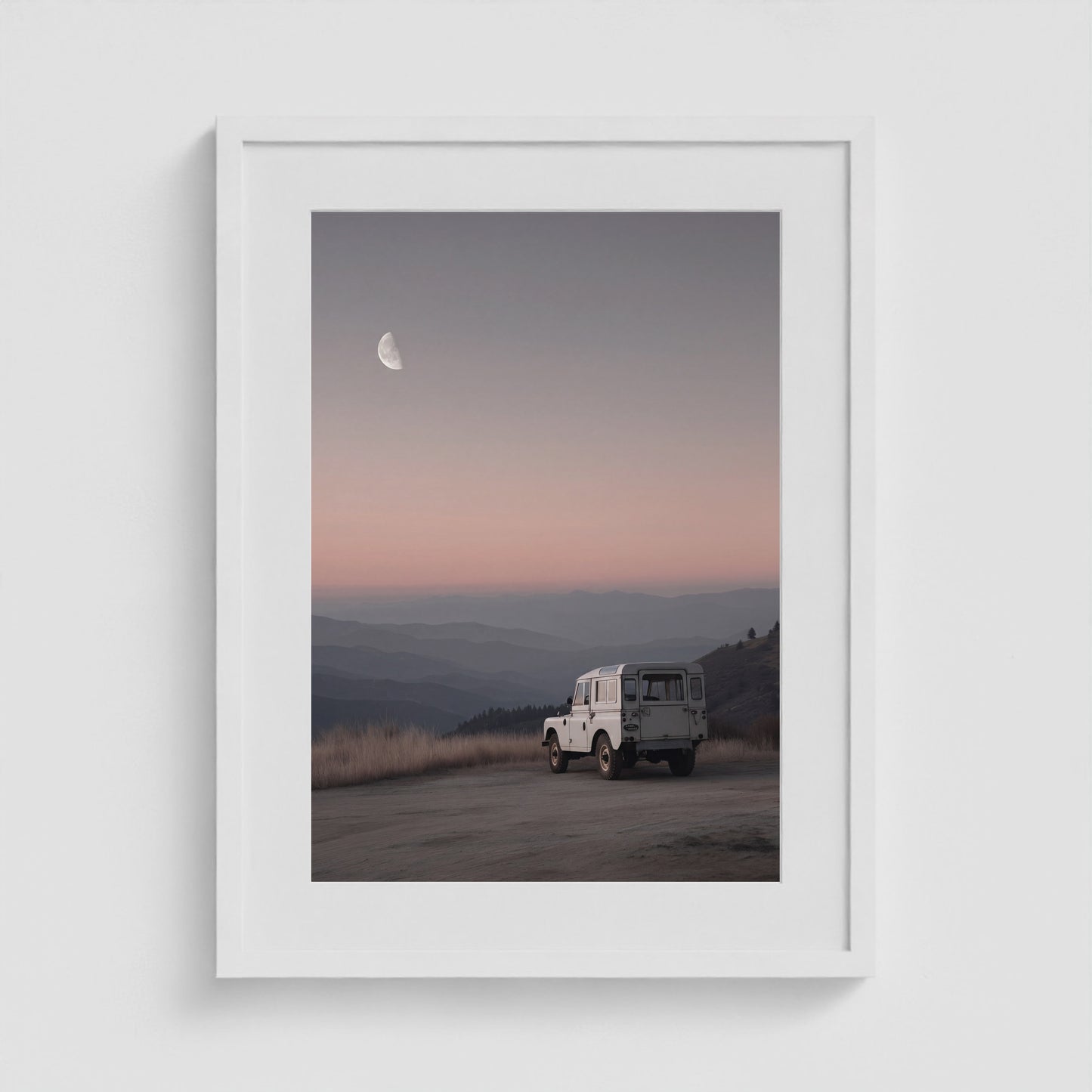 Rover Field Studies - No. 11 18x24 White Portrait Box Frame