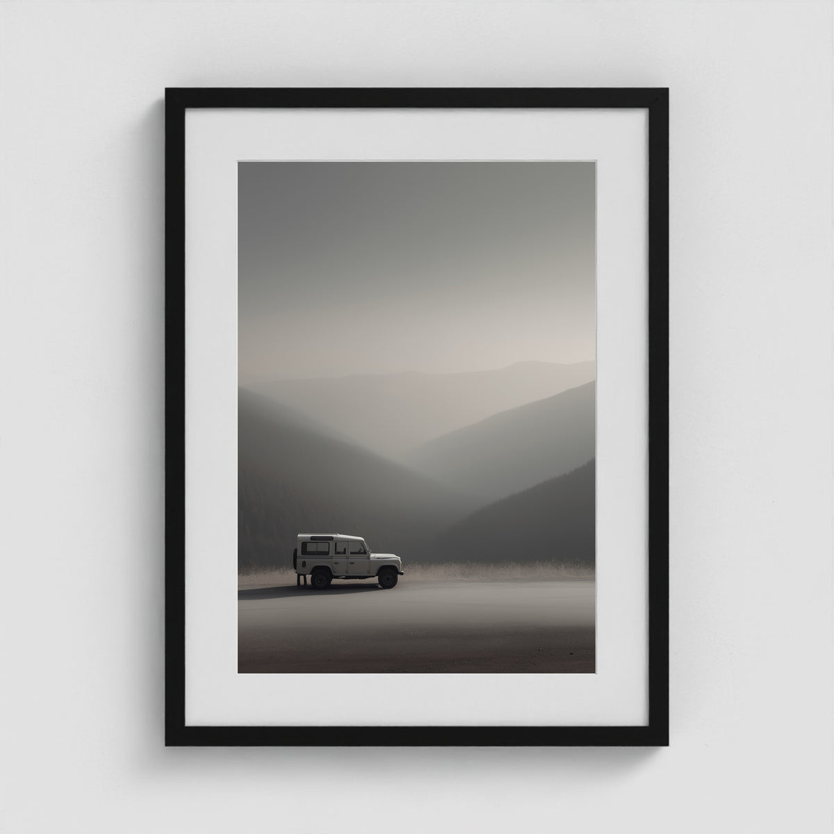 Rover Field Studies - No. 12 18x24 Black Portrait Box Frame