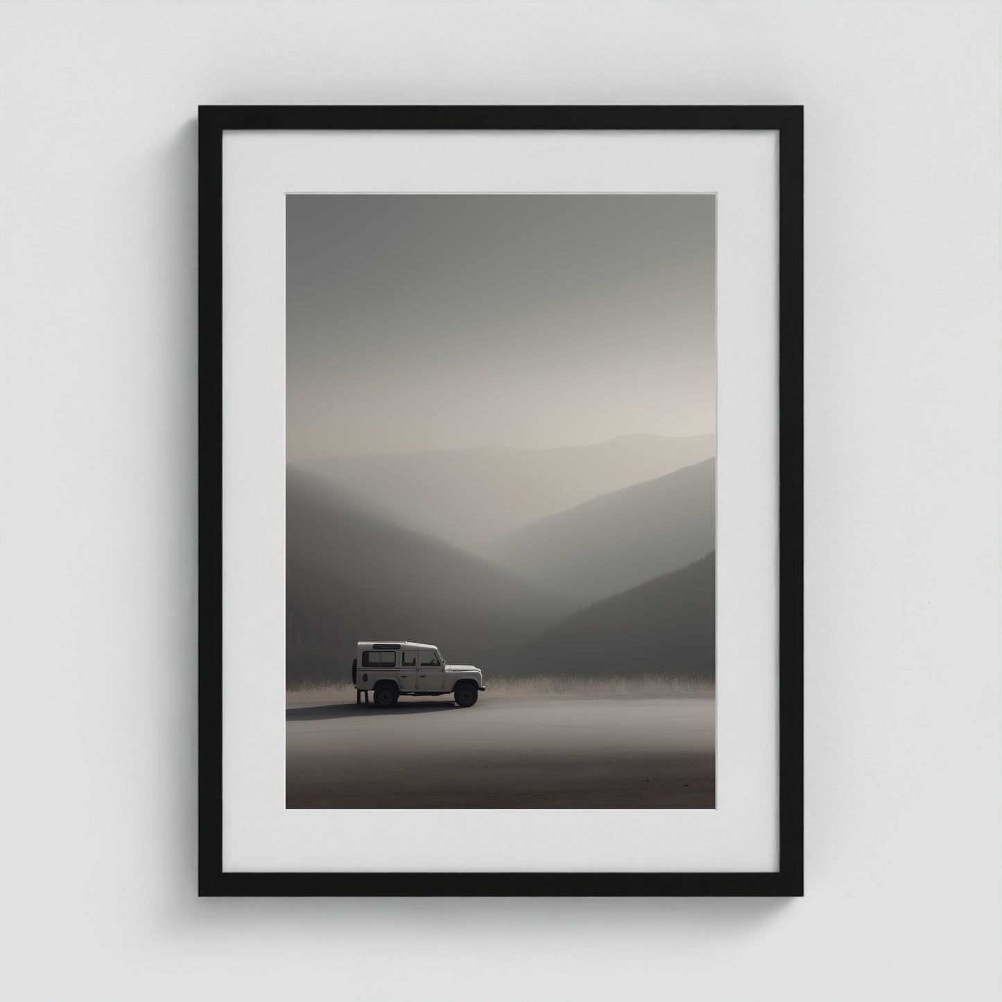 Rover Field Studies - No. 12 18x24 Black Portrait Box Frame