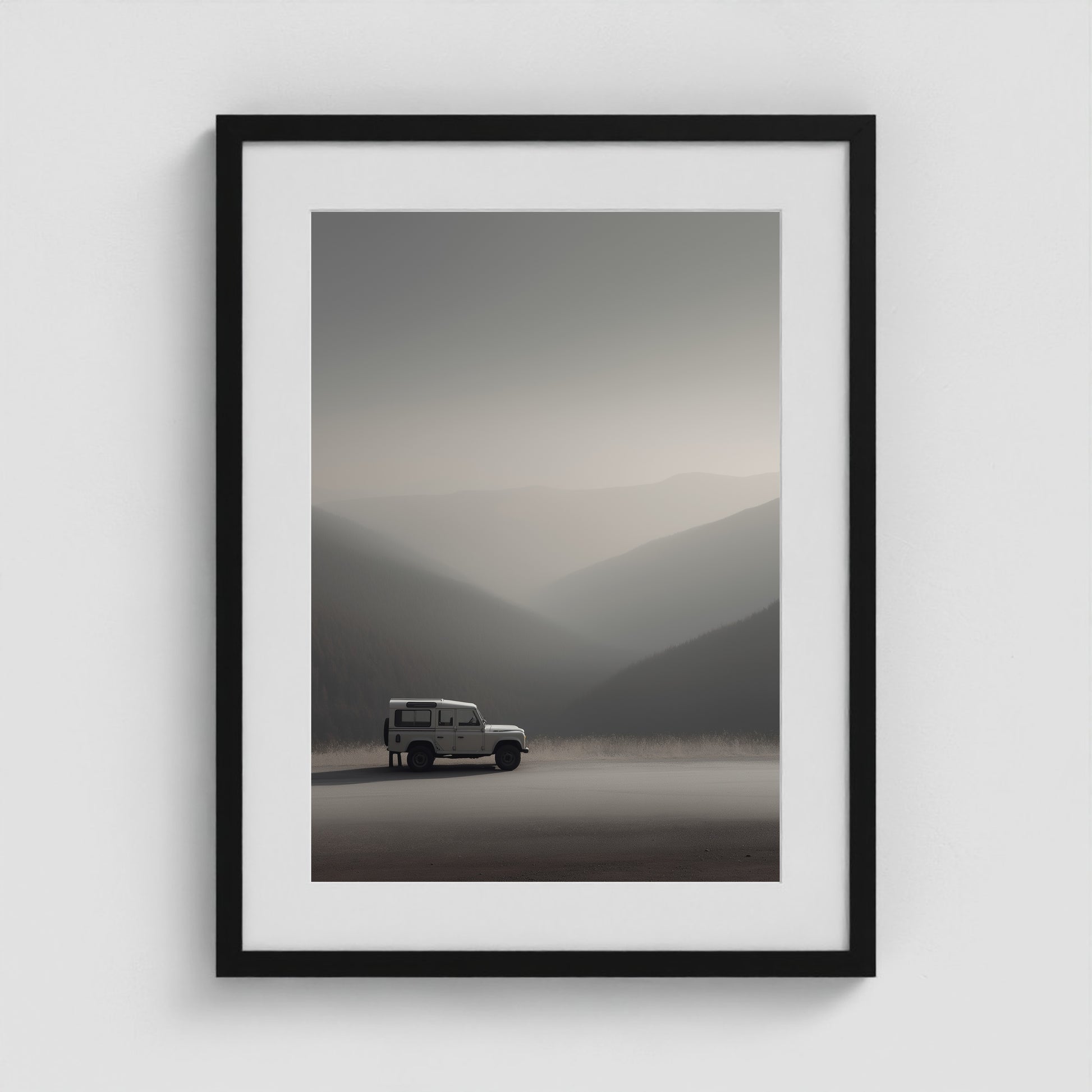 Rover Field Studies - No. 12 18x24 Black Portrait Box Frame