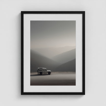 Rover Field Studies - No. 12 18x24 Black Portrait Box Frame