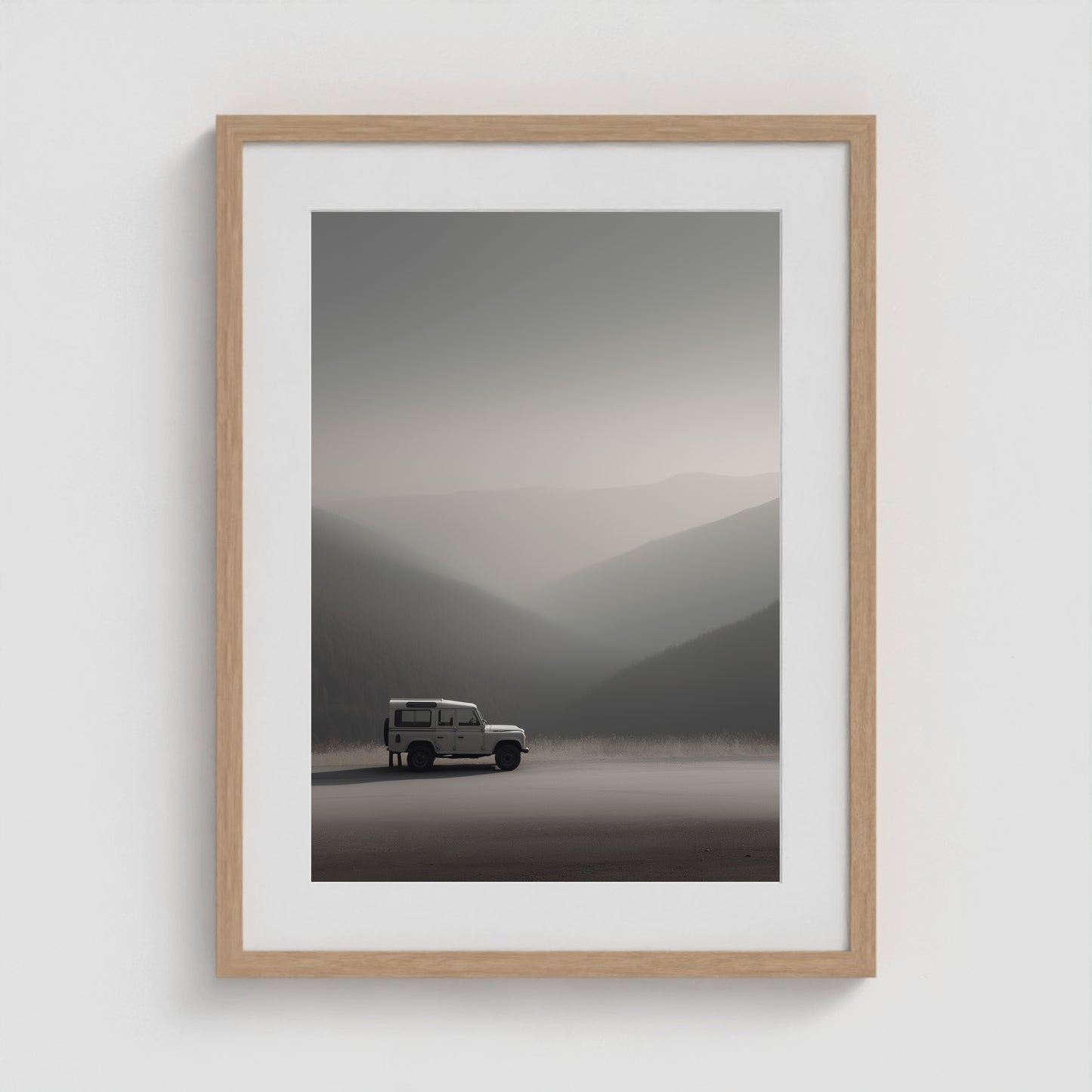 Rover Field Studies - No. 12 18x24 Natural Portrait Box Frame