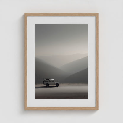Rover Field Studies - No. 12 18x24 Natural Portrait Box Frame