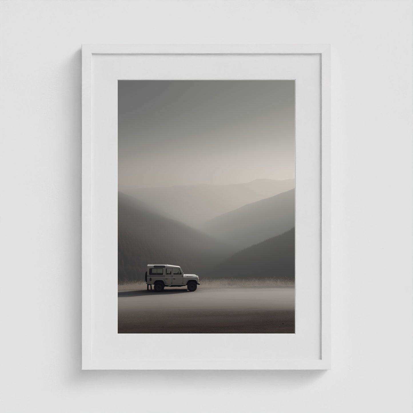 Rover Field Studies - No. 12 18x24 White Portrait Box Frame