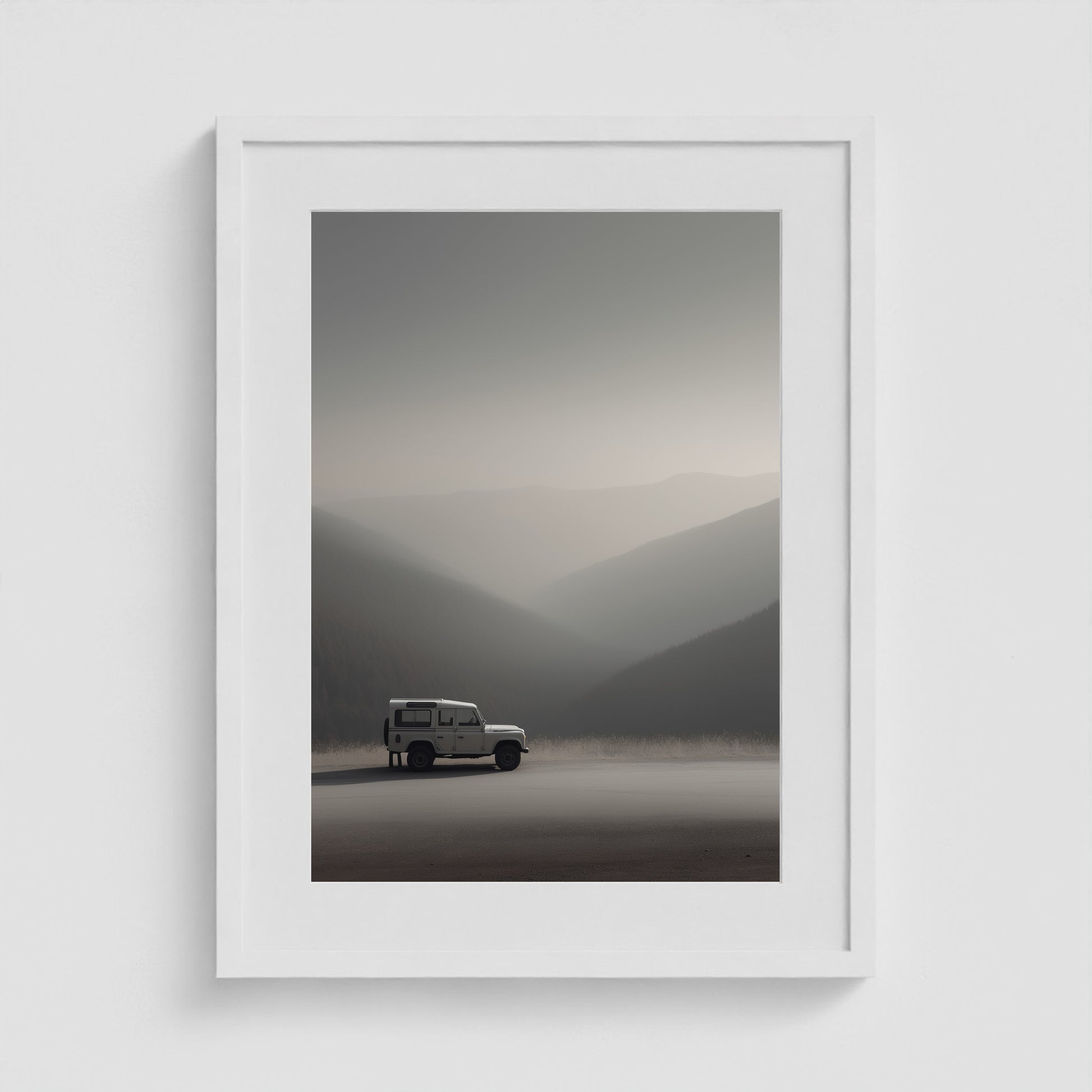 Rover Field Studies - No. 12 18x24 White Portrait Box Frame