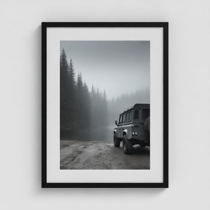 Rover Field Study - No. 13 18x24 Black Portrait Box Frame
