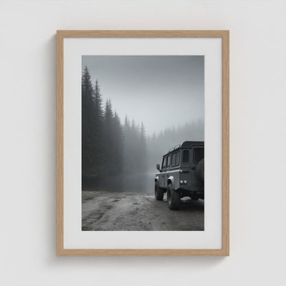 Rover Field Study - No. 13 18x24 Natural Portrait Box Frame