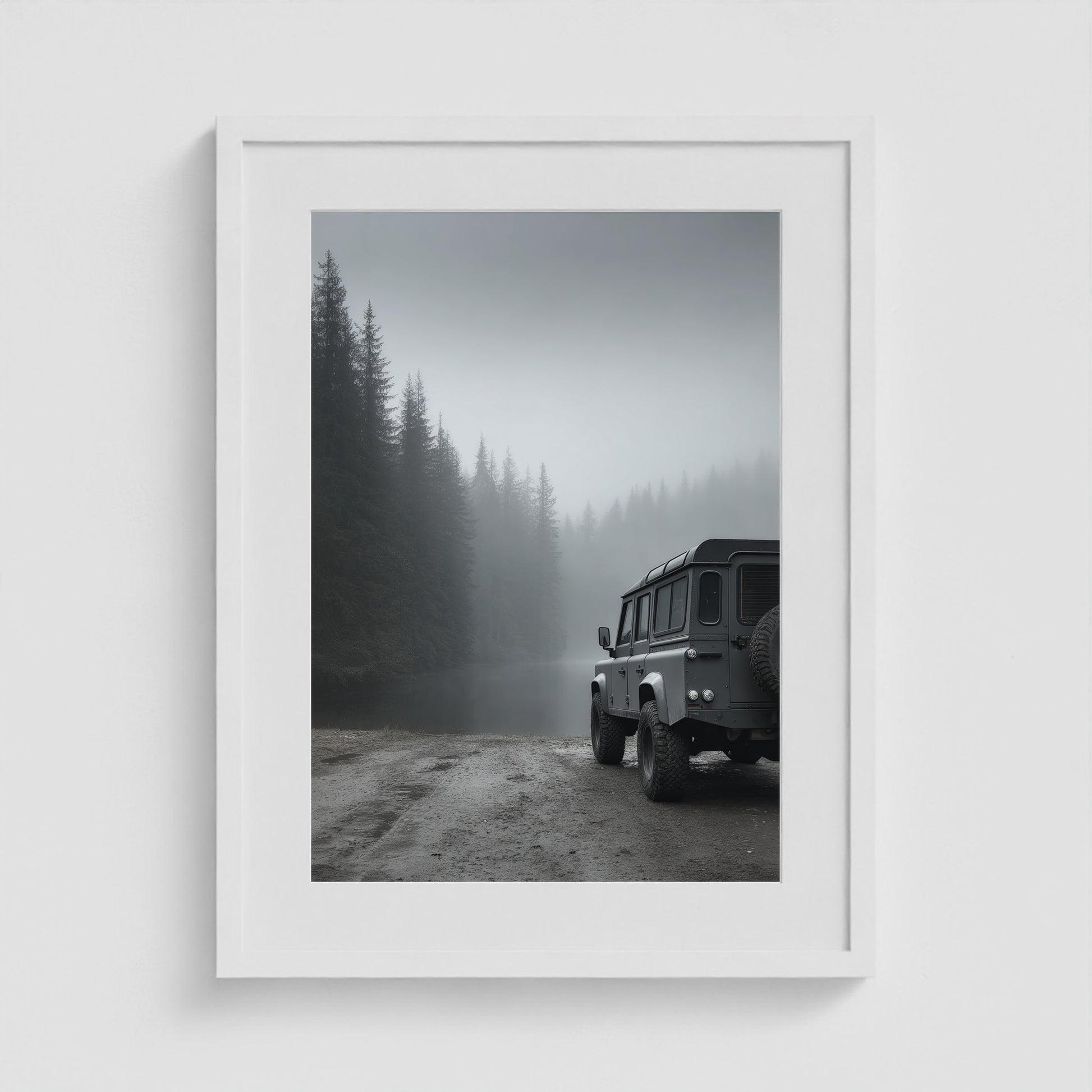 Rover Field Study - No. 13 18x24 White Portrait Box Frame