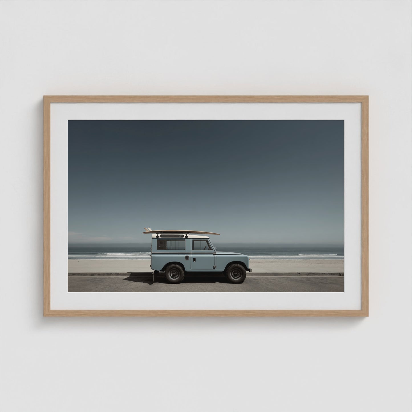Rover Field Study - No. 7 36x24 Natural Landscape Box Frame