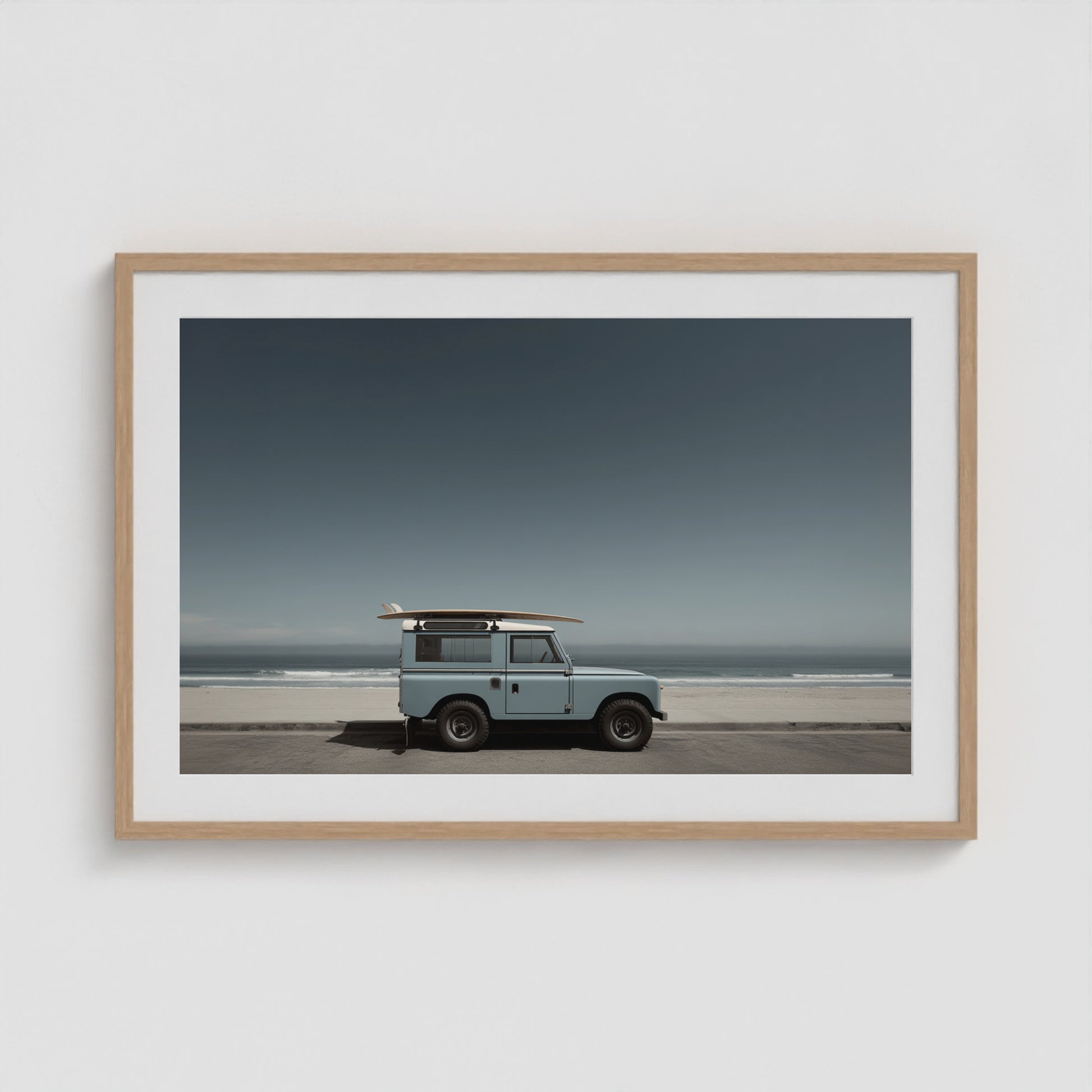Rover Field Study - No. 7 36x24 Natural Landscape Box Frame