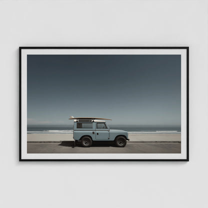Rover Field Study - No. 7 60x40 Black Landscape Box Frame