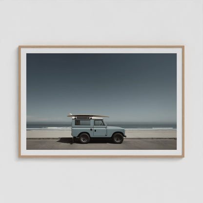 Rover Field Study - No. 7 60x40 Natural Landscape Box Frame