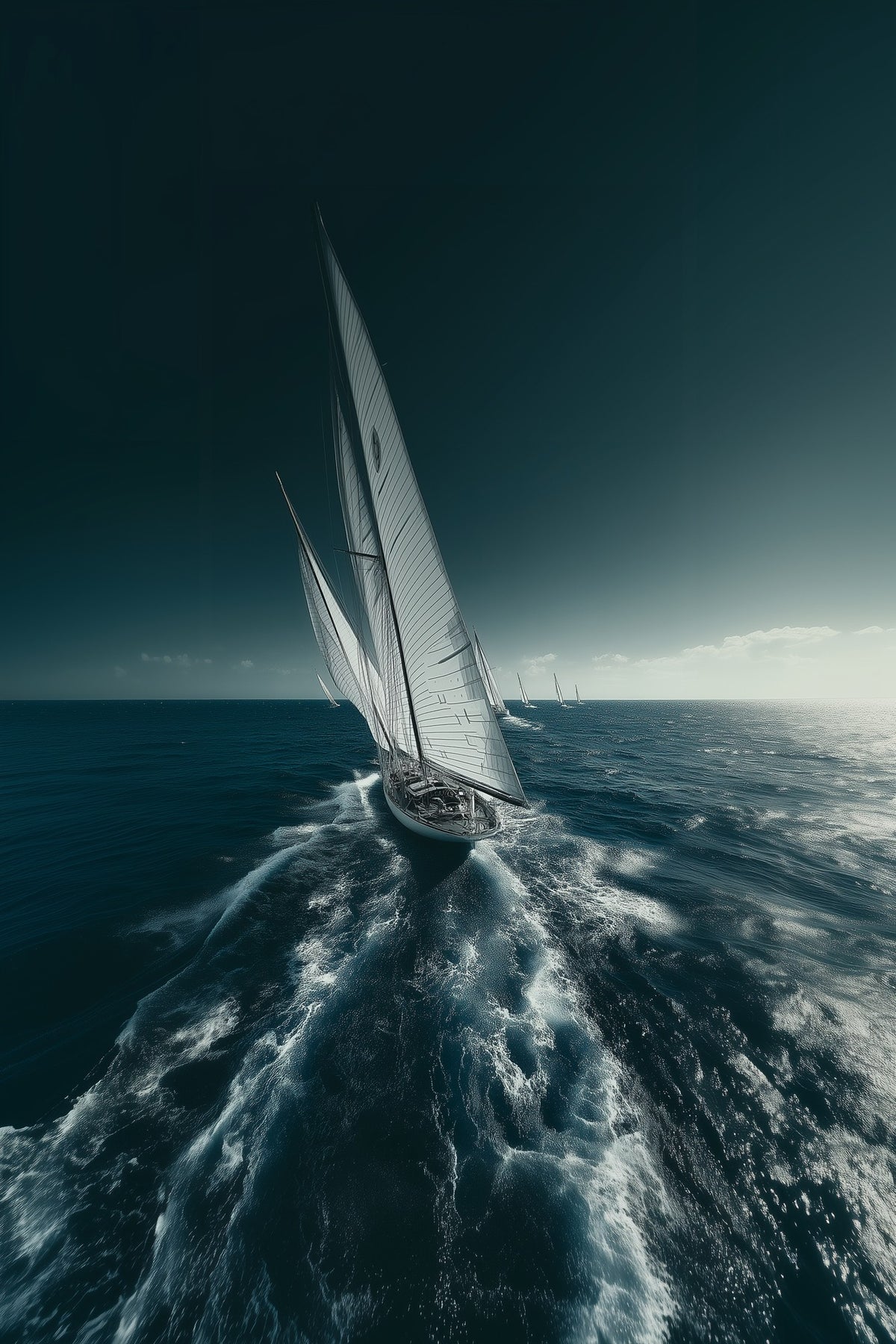 Sailing Yacht - Raw Artwork