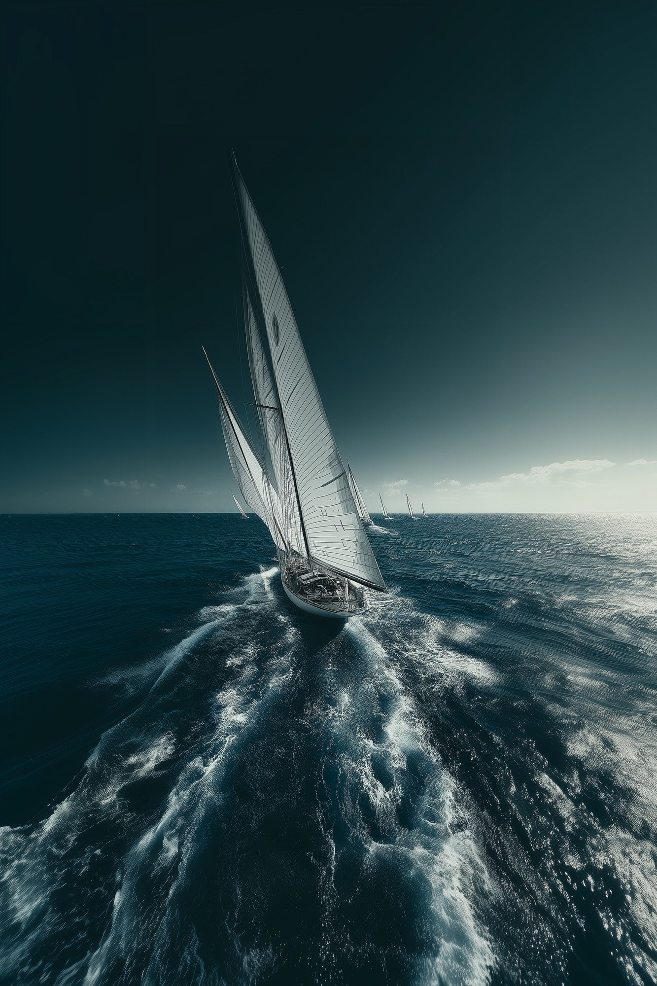 Sailing Yacht - Raw Artwork