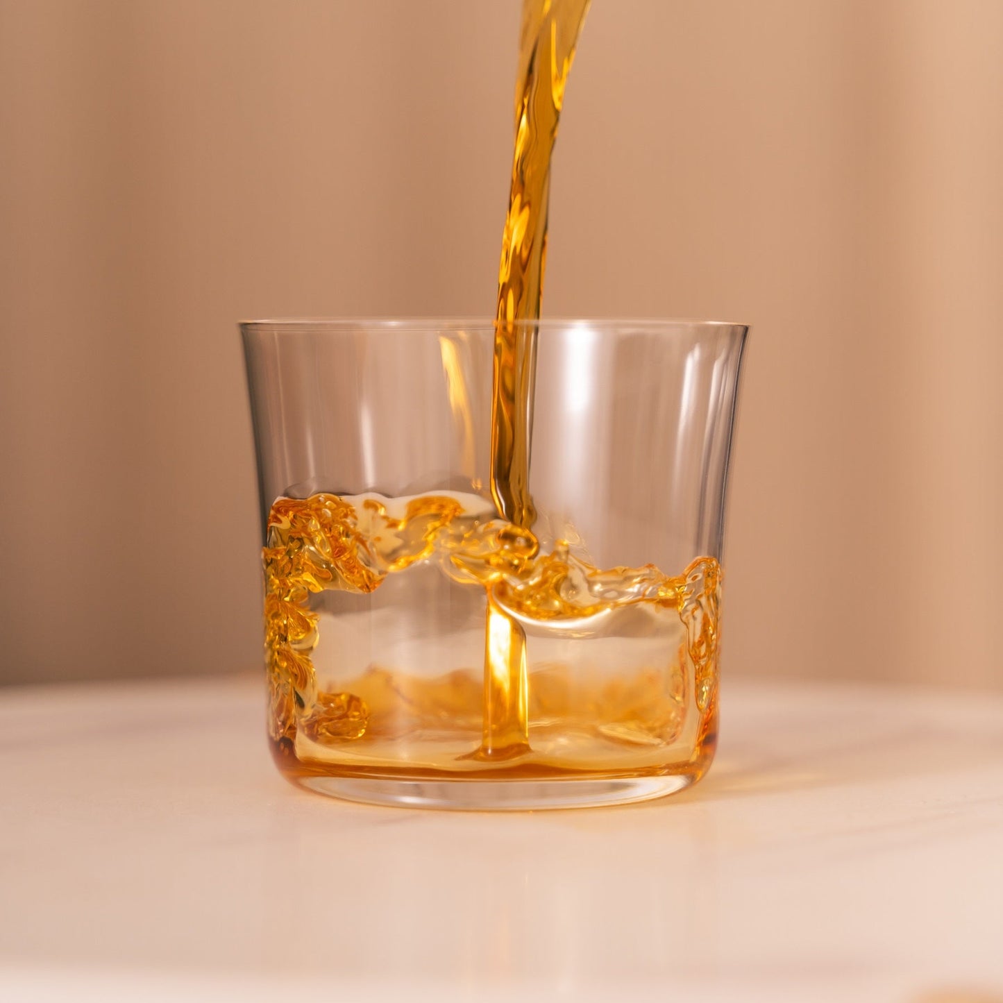 Alternate view of Savage Set of 4 Low Ball Glasses - Luxury Lowball glass | Provenance & Patina