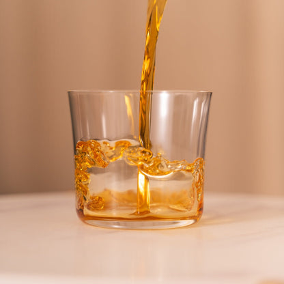 Alternate view of Savage Set of 4 Low Ball Glasses - Luxury Lowball glass | Provenance & Patina