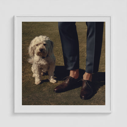 Side by Side - No. 4 36x36 White Square Box Frame