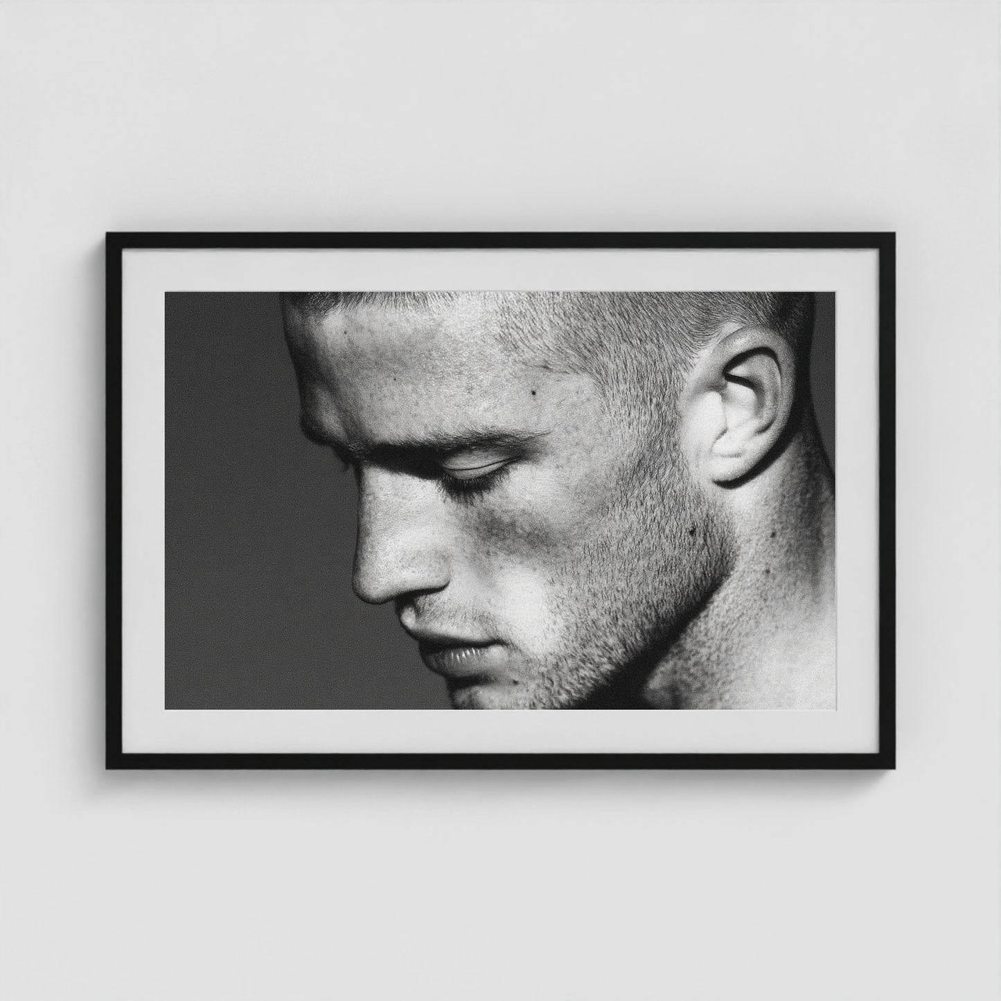 Slow Burn 36x24 Black Landscape Box Frame
