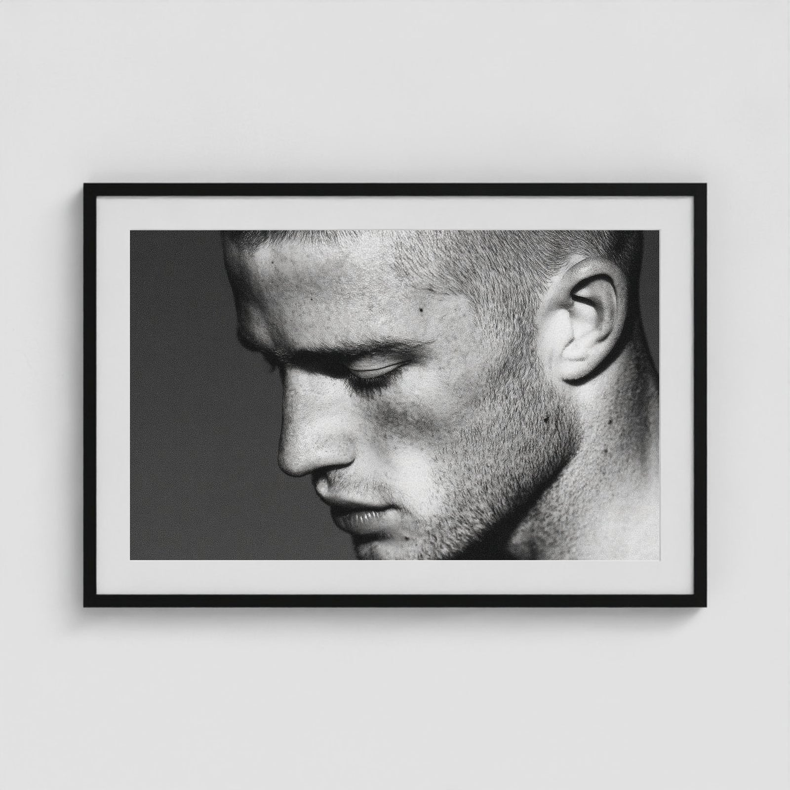 Slow Burn 36x24 Black Landscape Box Frame