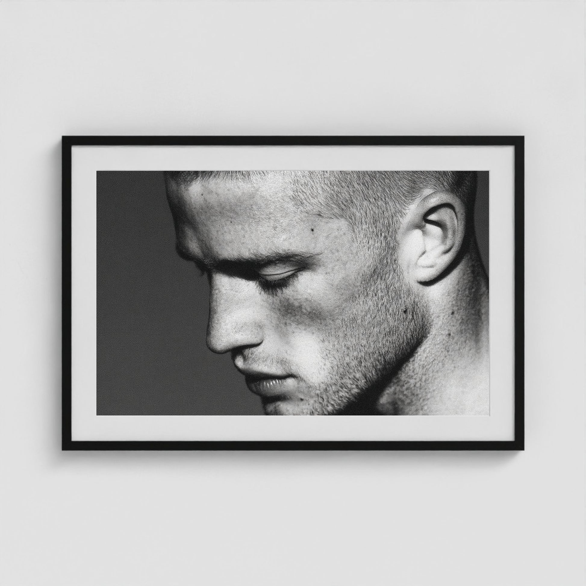 Slow Burn 36x24 Black Landscape Box Frame