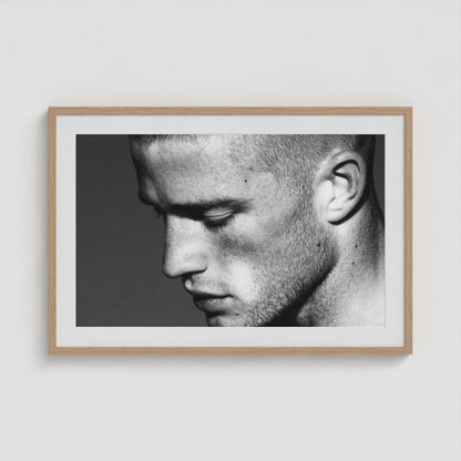 Slow Burn 36x24 Natural Landscape Box Frame