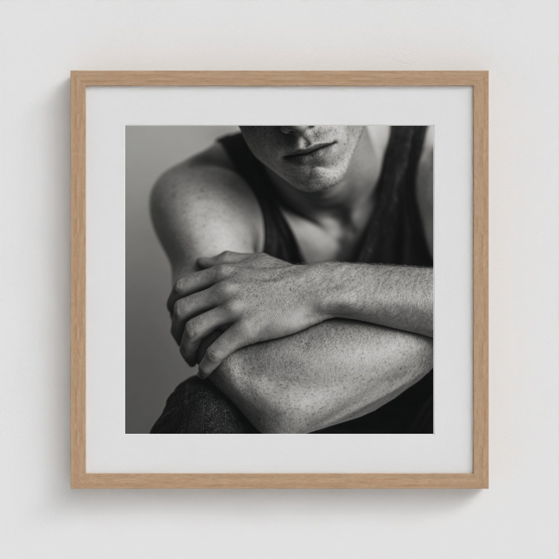 Soft Guard No. 1 20x20 Natural Square Box Frame