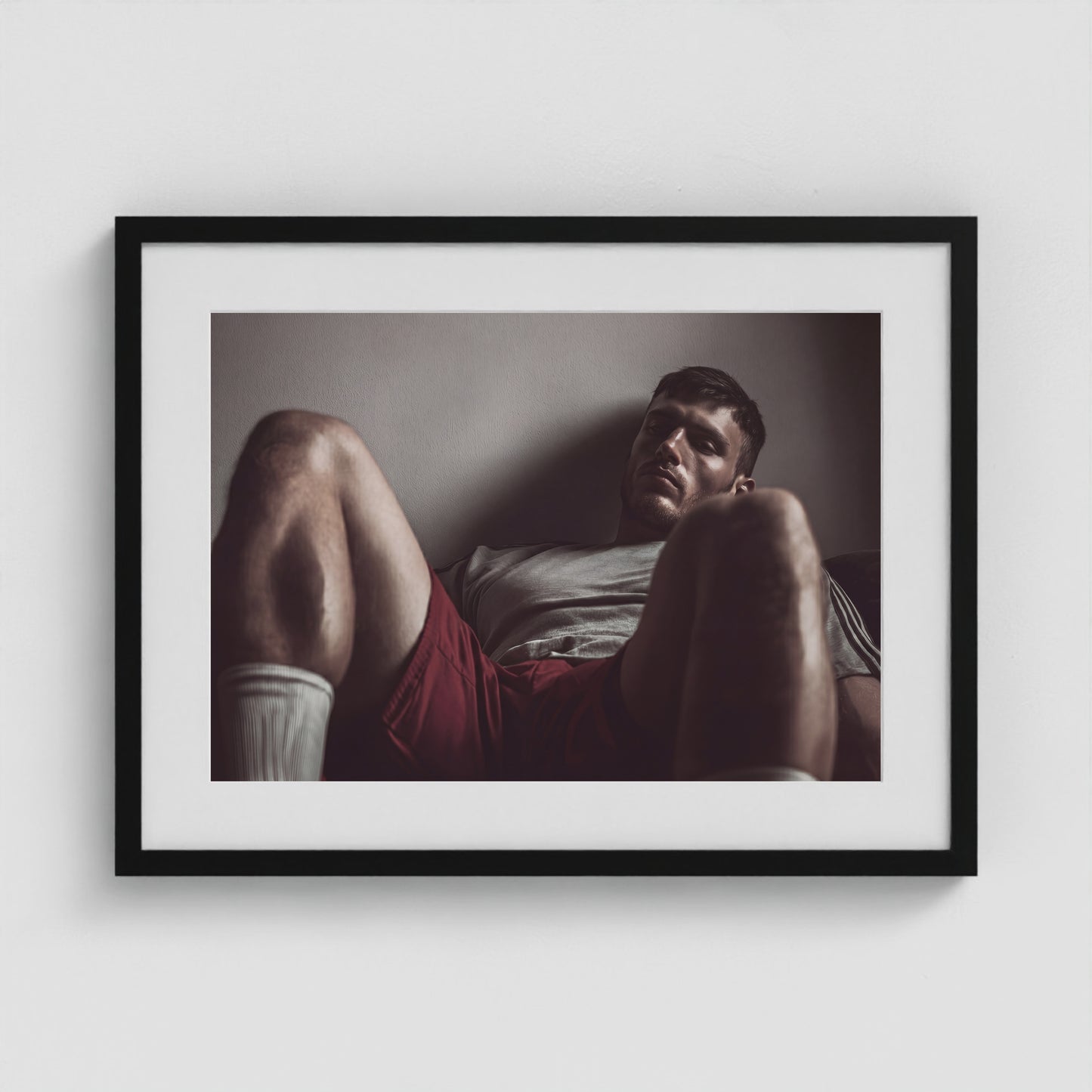 Spread Em 24x18 Black Box Frame Mockup
