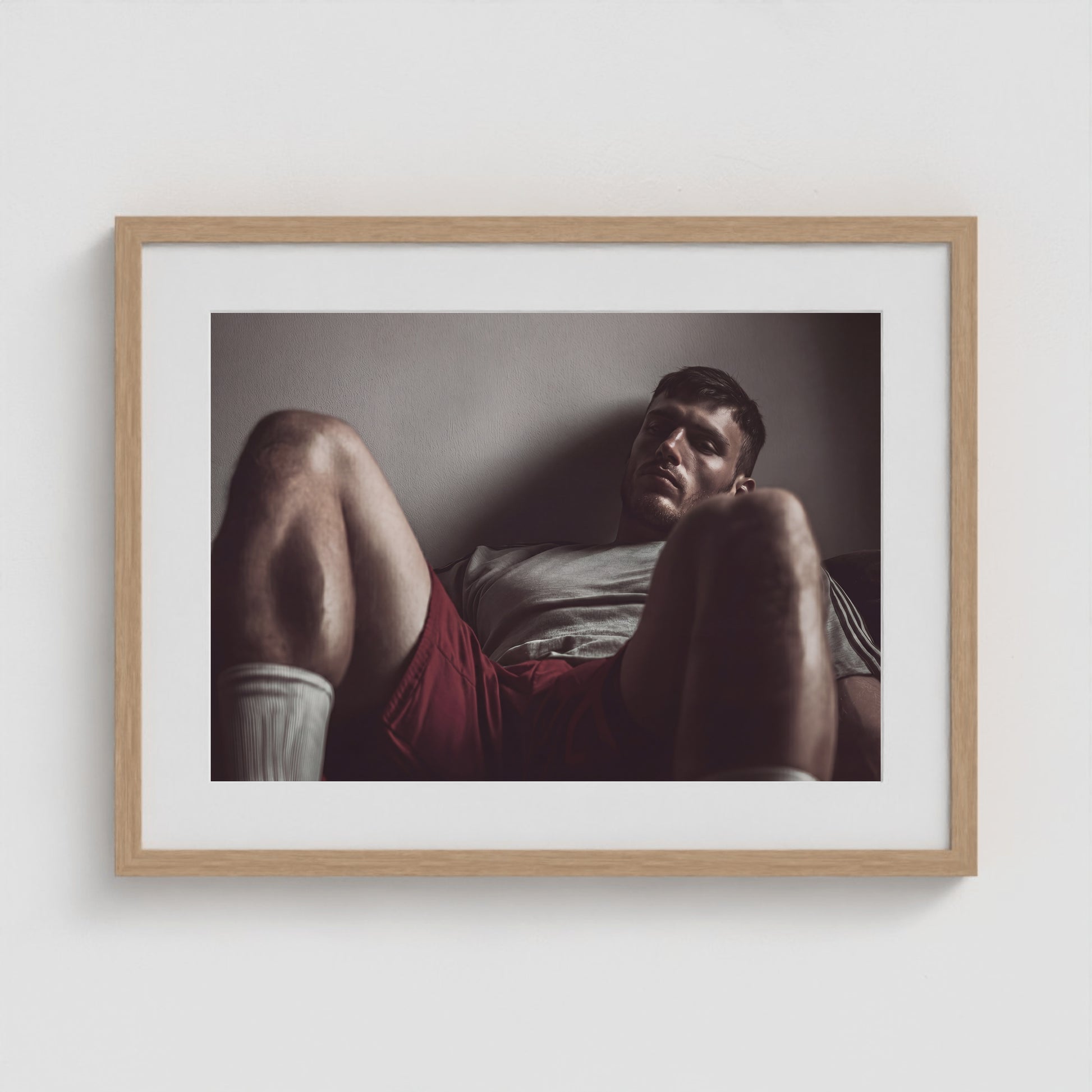 Spread Em 24x18 Natural Box Frame Mockup