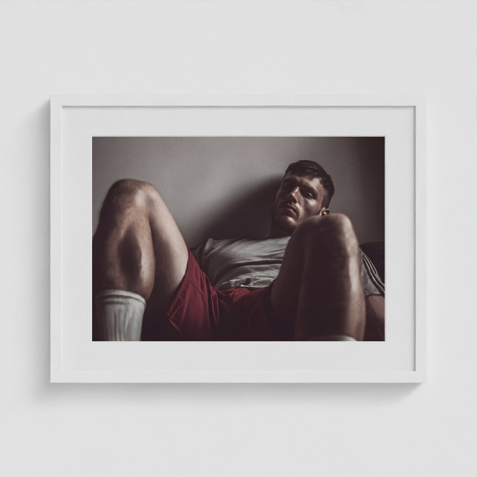 Spread Em 24x18 White Box Frame Mockup