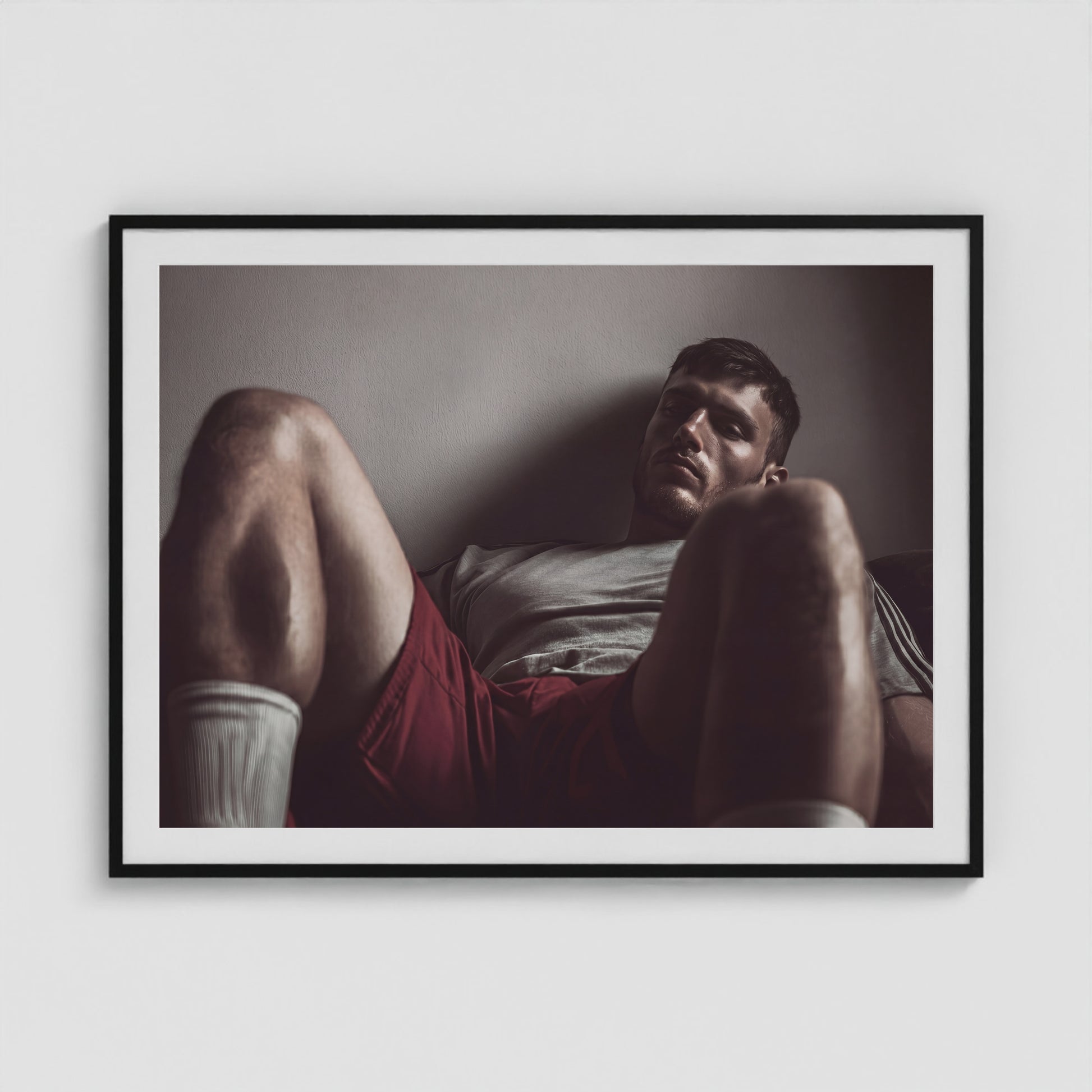 Spread Em 48x36 Black Box Frame Mockup