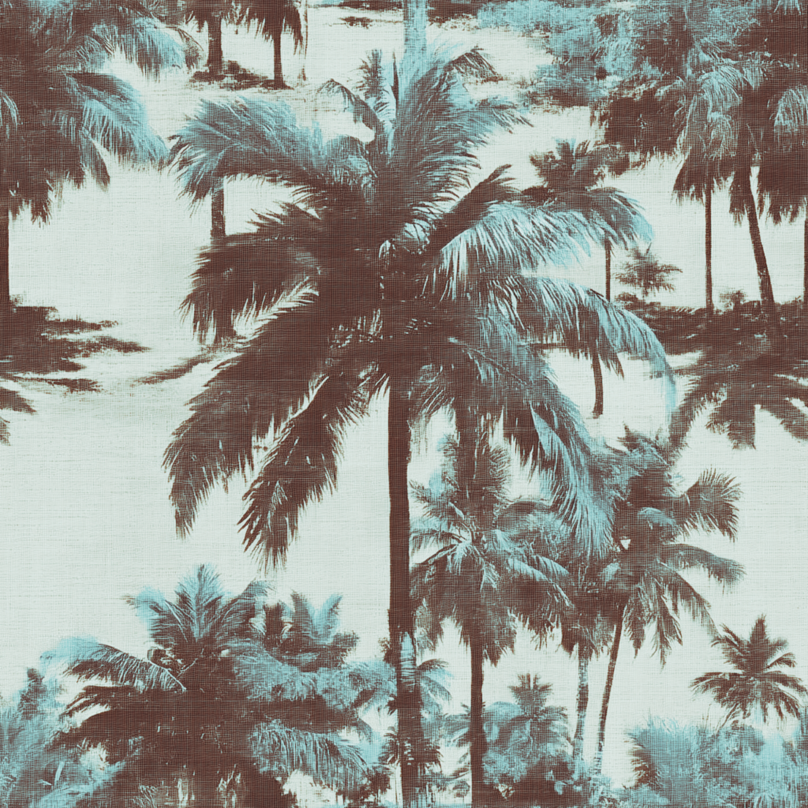 Digital mockup of the St. Croix palm tree design in the soft Beige colorway.