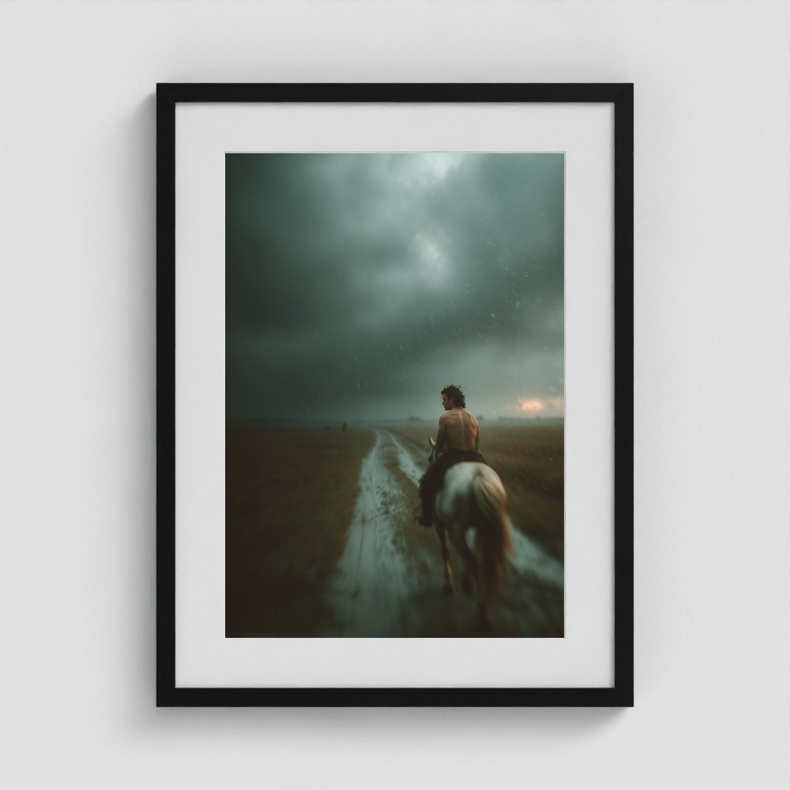 Stormlight Ride 18x24 Black Portrait Box Frame