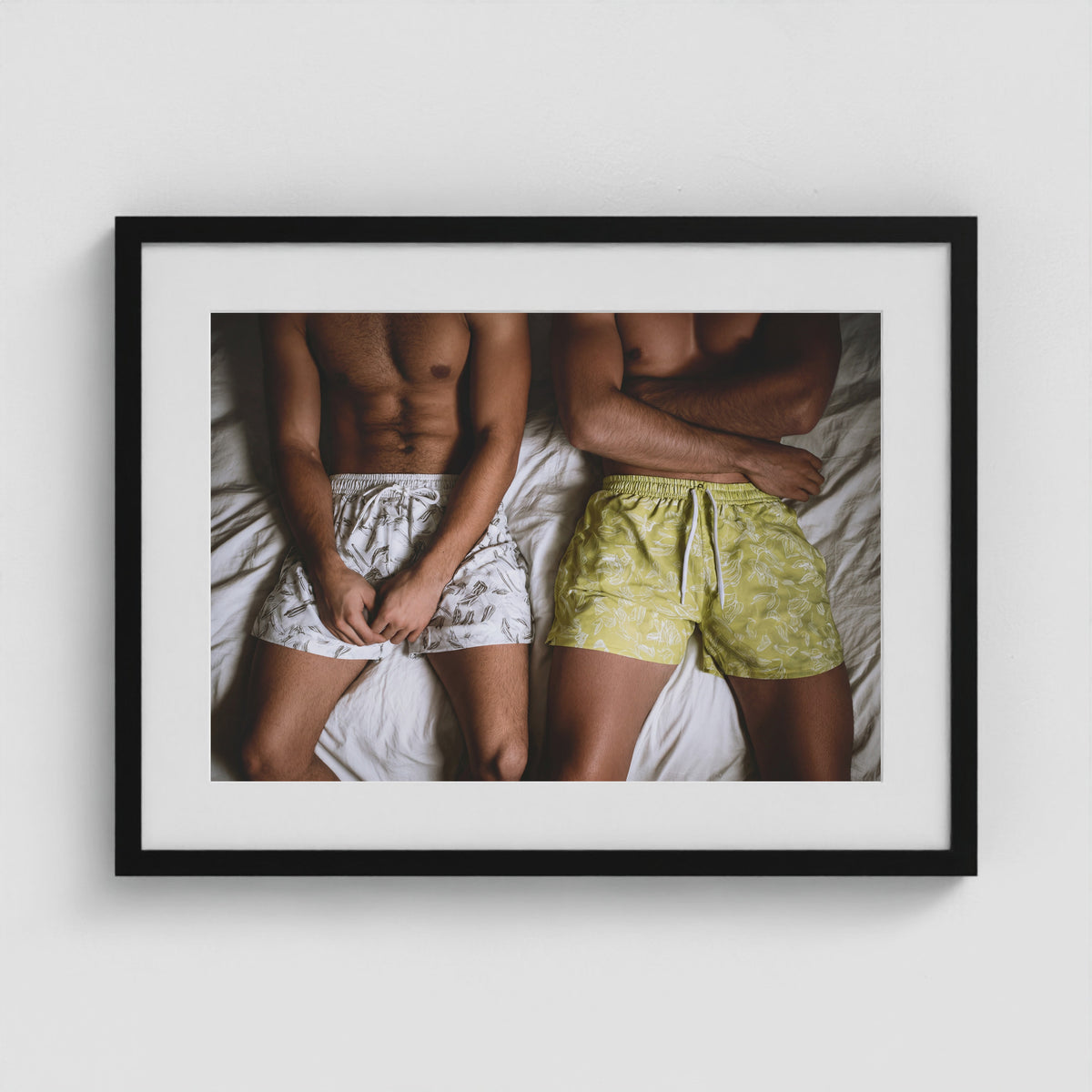 Summer Suits 24x18 Black Landscape Box Frame